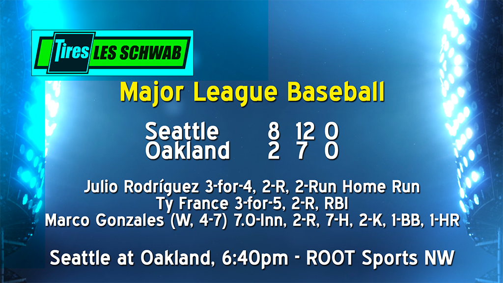 Seattle blasts Oakland 8-2